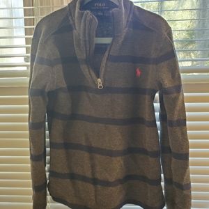 Boys Zip Front Sweater